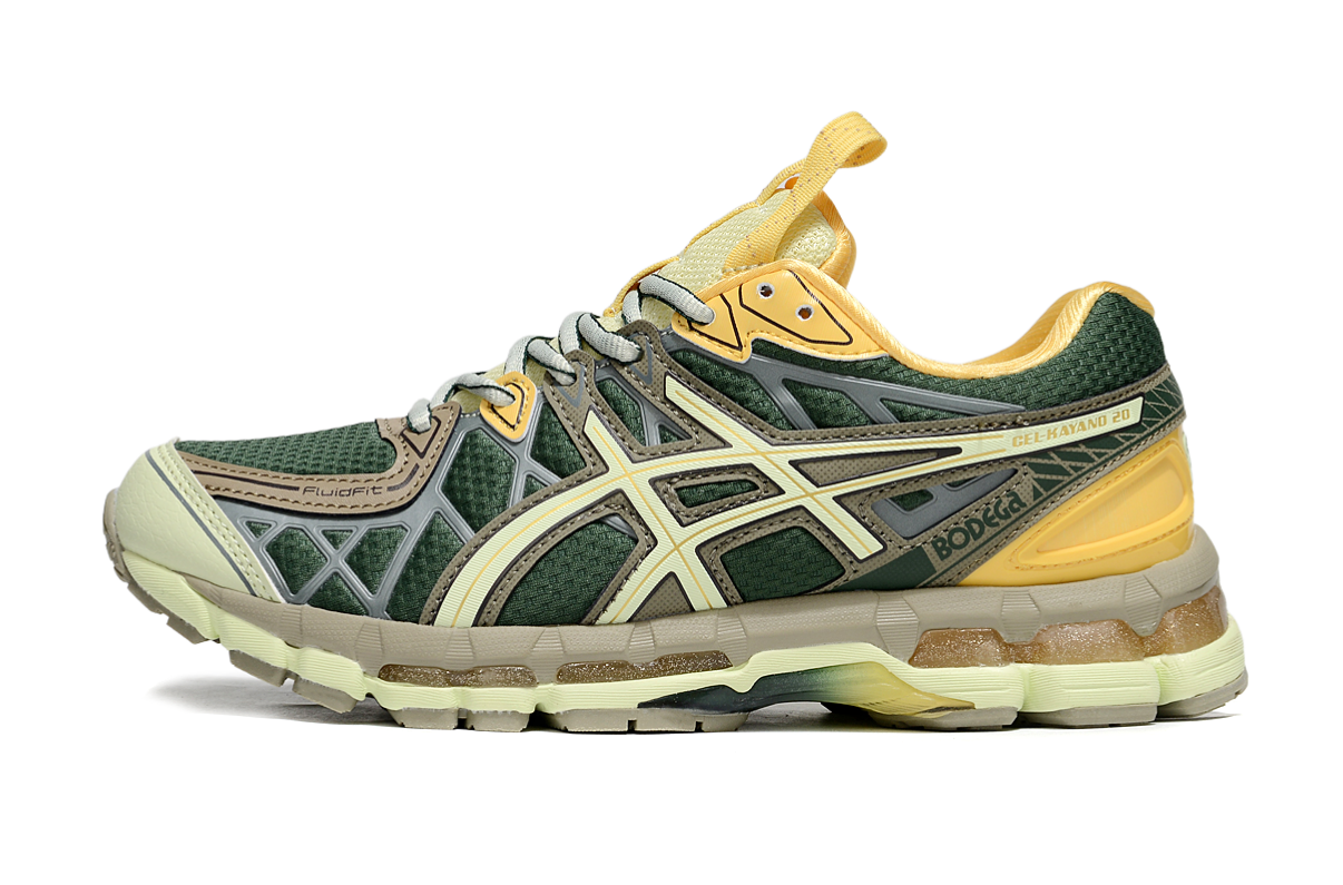 Asics Bodega x Gel-Kayano20 Green Yellow