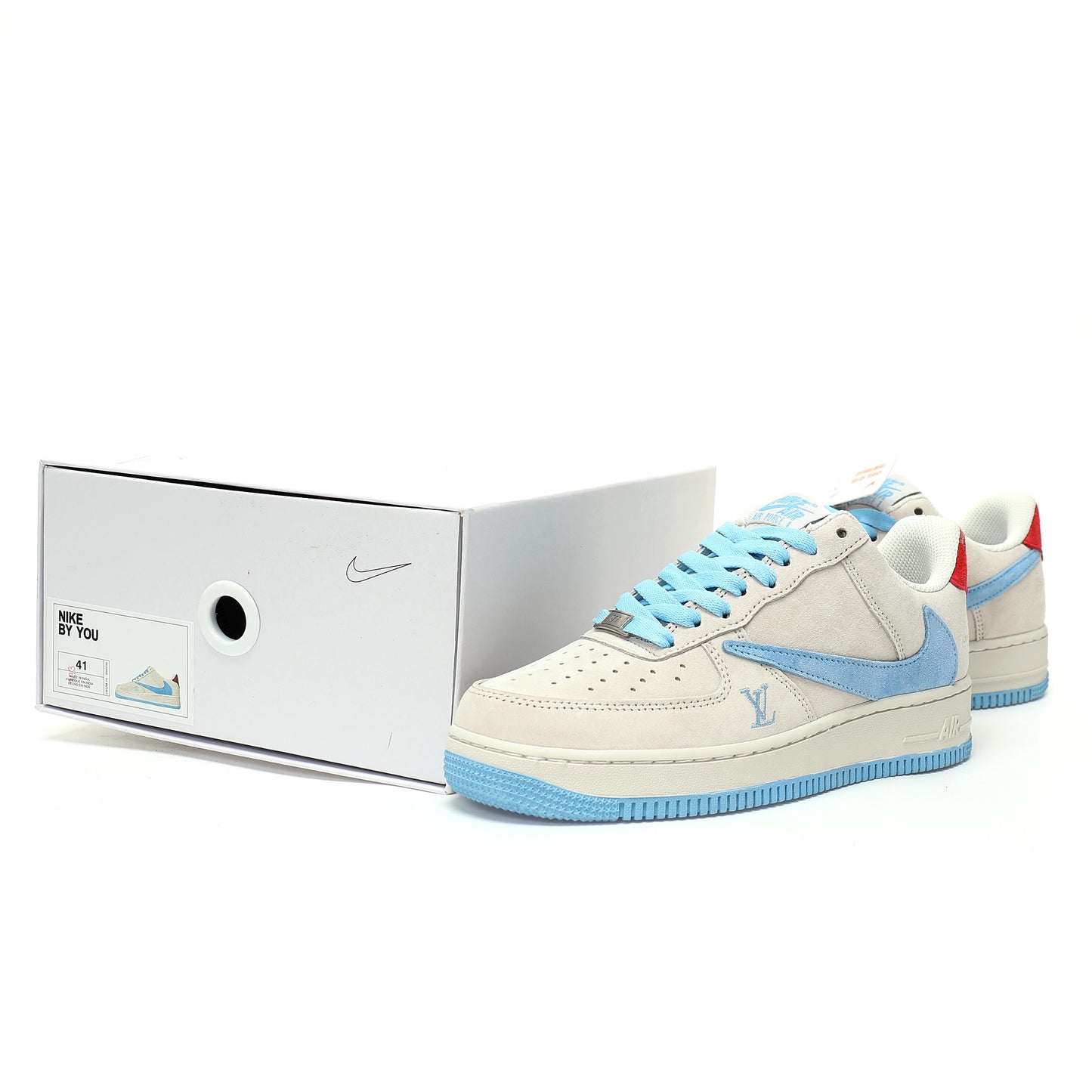 Air Force 1 Low X Louis Viton Blue