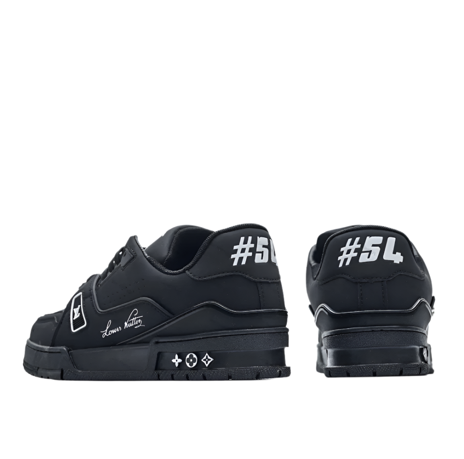 Louis Vuitton Trainer Black Wool