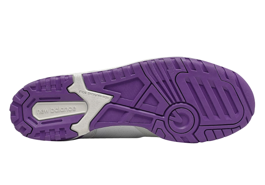 New Balance 550 White Prism Purple