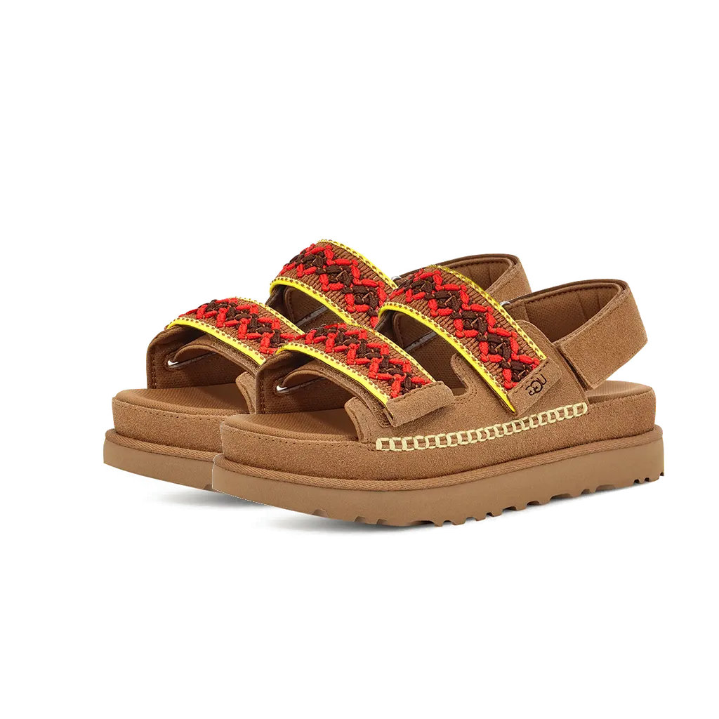 UGG Goldenstar Heritage Braid Olive Chestnut