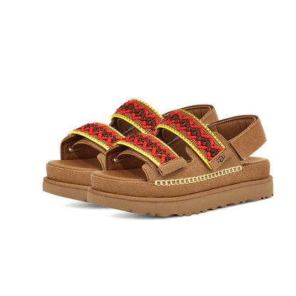 UGG Goldenstar Heritage Braid Olive Chestnut