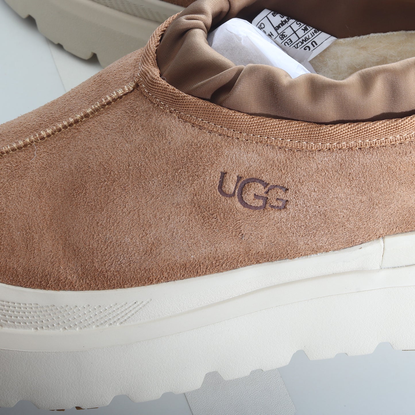 UGG Tasman Weather Hybrid Slipper Chestnut White Unisex