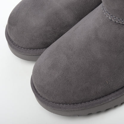 UGG Mini Bailey Button Grey Unisex