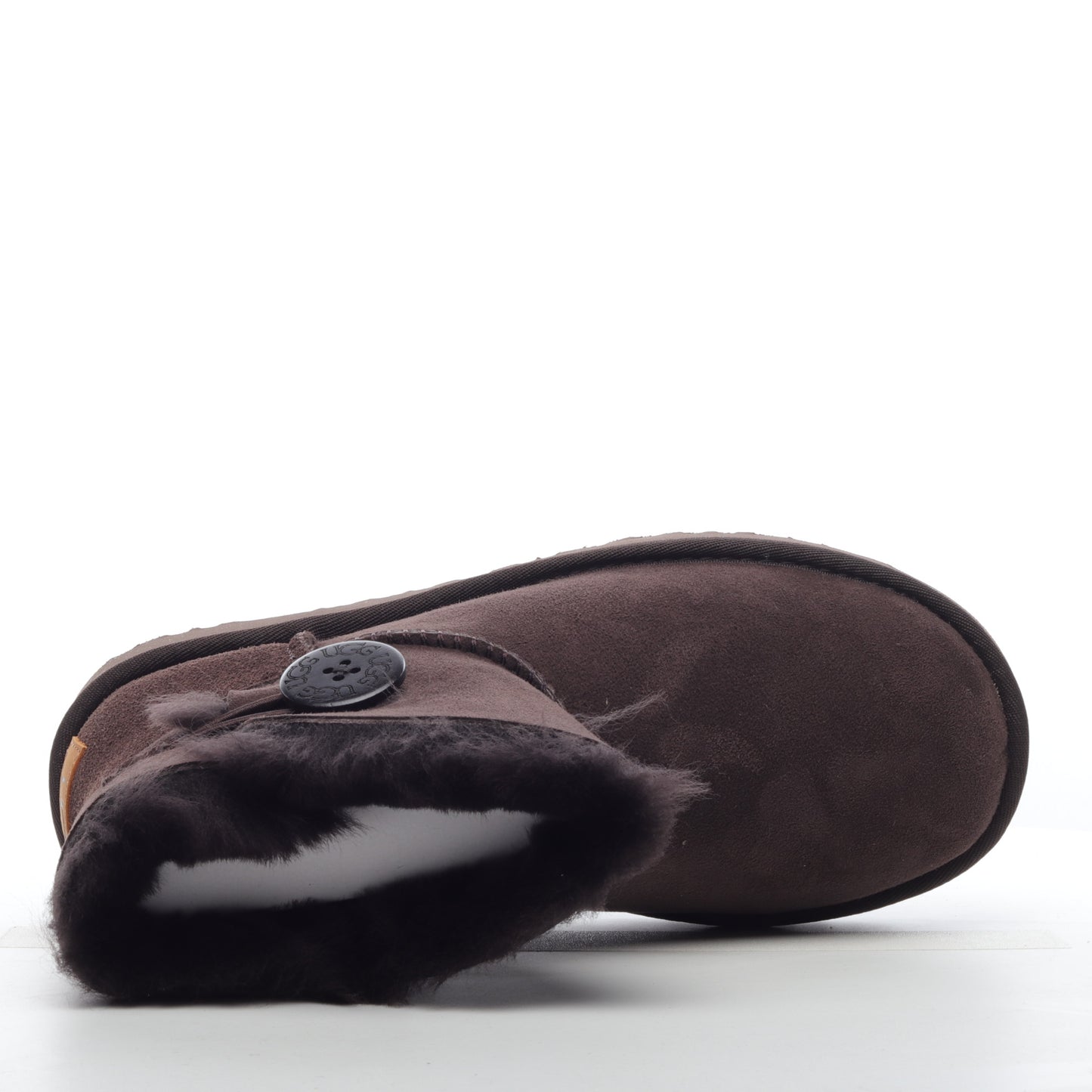 UGG Mini Bailey Button Brown Unisex