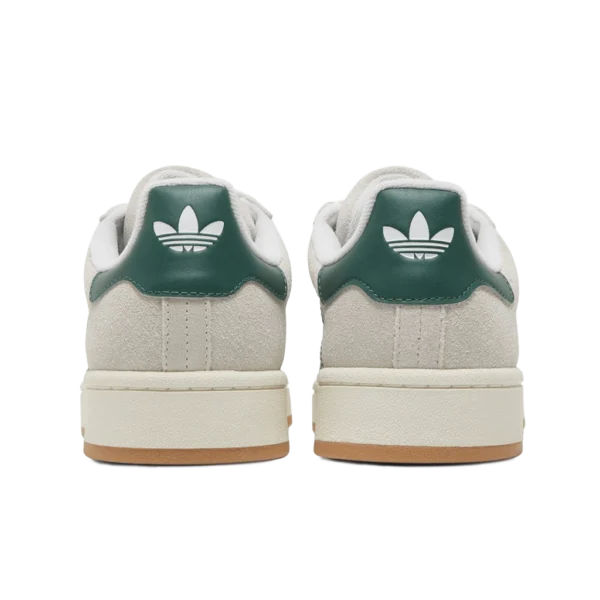 Adidas Campus 00s Crystal White Dark Green