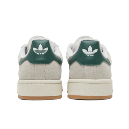 Adidas Campus 00s Crystal White Dark Green