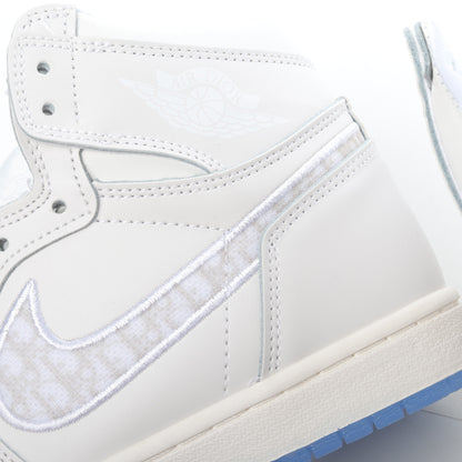 Air Jordan 1 High x Dior 'White'