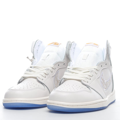 Air Jordan 1 High x Dior 'White'