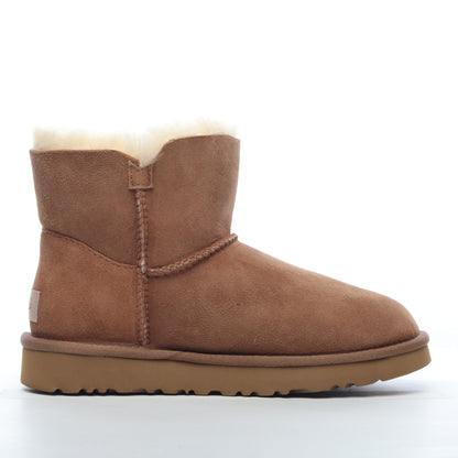 UGG Mini Bailey Button Chestnut Unisex