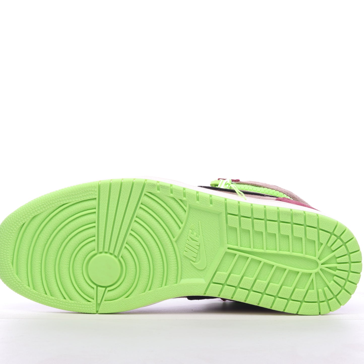 Air Jordan 1 Switch dark red zipper