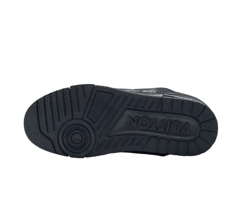 Louis Vuitton Trainer Black Wool