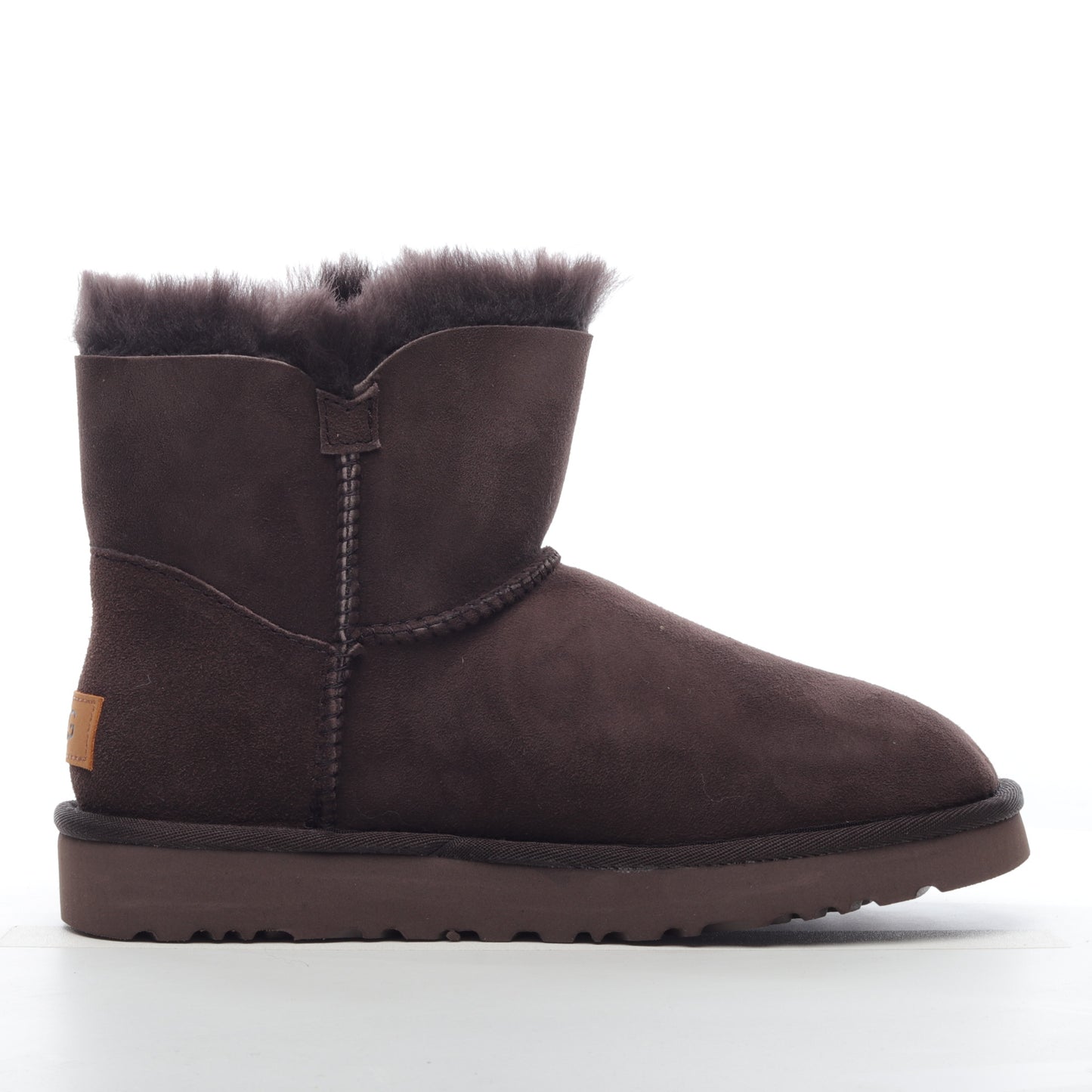 UGG Mini Bailey Button Brown Unisex