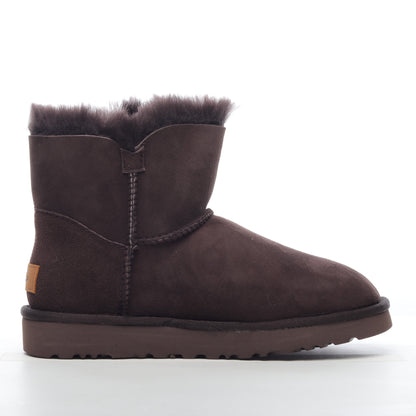 UGG Mini Bailey Button Brown Unisex