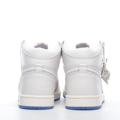 Air Jordan 1 High x Dior 'White'