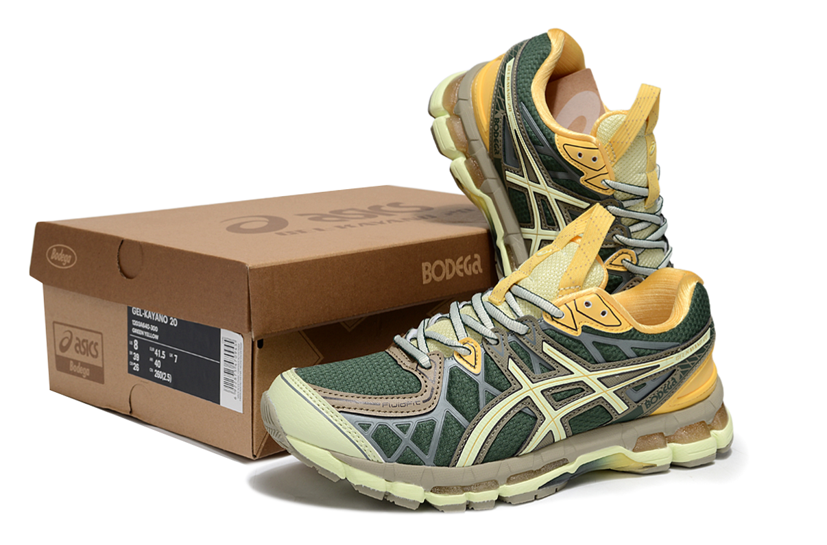 Asics Bodega x Gel-Kayano20 Green Yellow