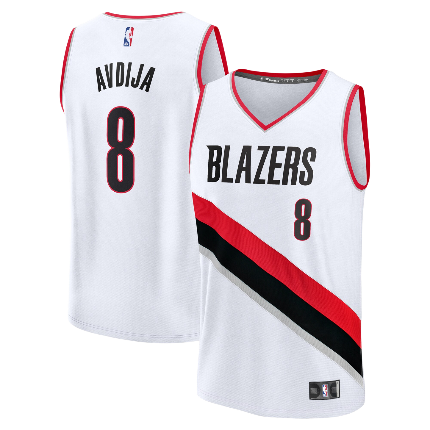 גופיית פורטלנד לבנה - דני אבדיה 24/25