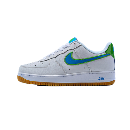 Nike Air Force 1 Low White Poison Green Photo Blue Gum
