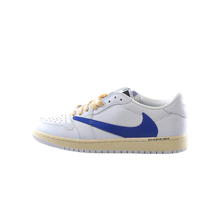 Travis Scott x Air Jordan 1 Low White Blue