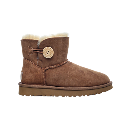 UGG Mini Bailey Button Chestnut Unisex