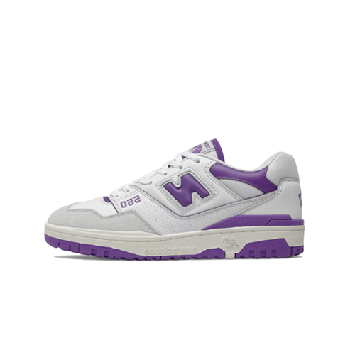 New Balance 550 White Prism Purple