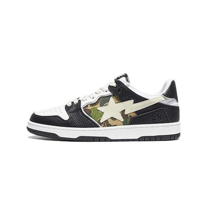 BAPE Sk8 Sta Low 'Alternate Black Camo'
