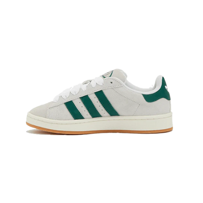 Adidas Campus 00s Crystal White Dark Green