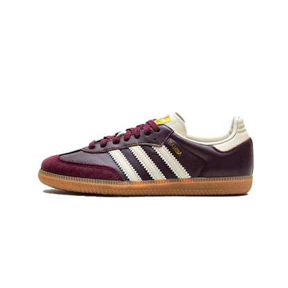 Adidas Samba OG Maroon Gold Metallic