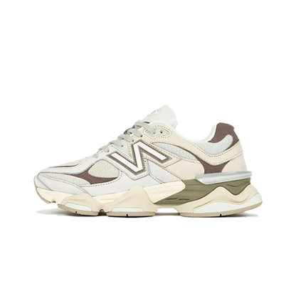 New Balance 9060 Grey Maroon Olive